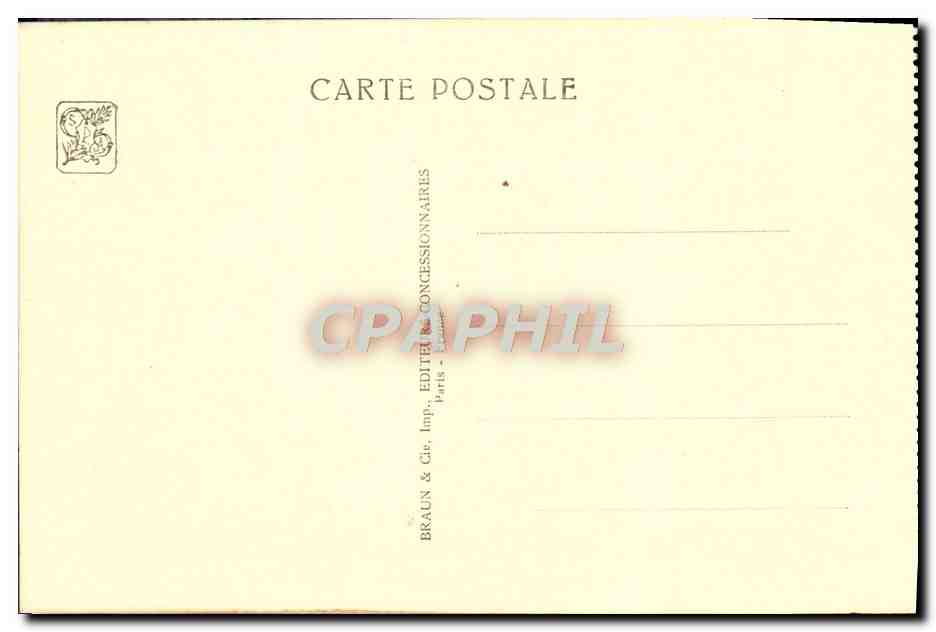 CPA Exposition Coloniale Internationale Paris 1931 Temple d'Angkor Vat Grand escalier  — Rückseite