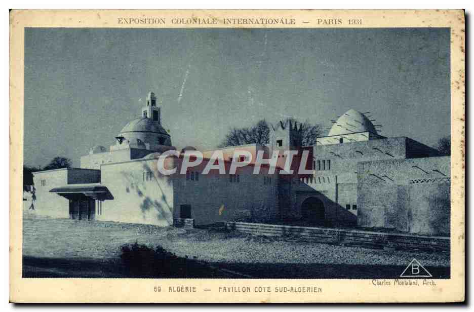 CPA Exposition Coloniale Internationale Paris 1931 Algerie Pavillon Cote Sud algerien 