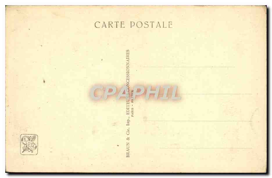 CPA Exposition Coloniale Internationale Paris 1931 Algerie Pavillon Cote Sud algerien  — Rückseite