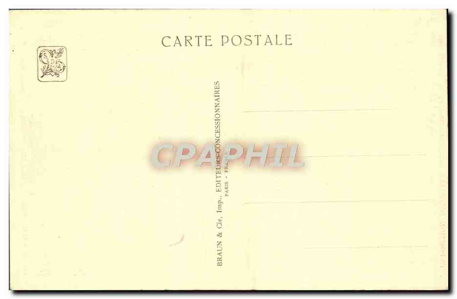 CPA Exposition Coloniale Internationale Paris 1931 Section tunisienne Vue du minaret prise du vieux fort espagnol  — Rückseite