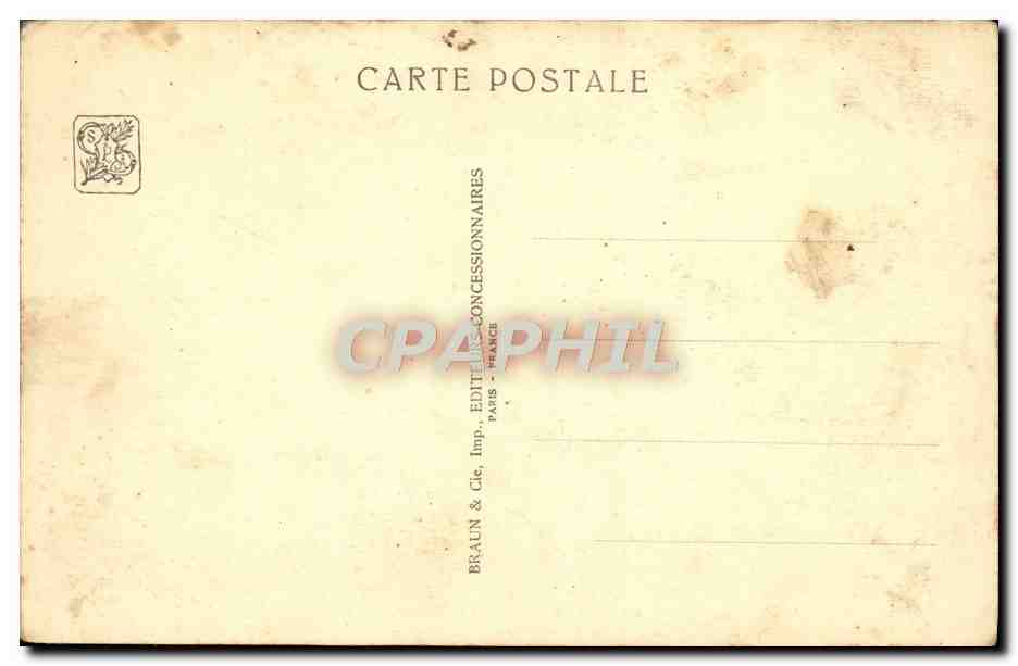 CPA Exposition Coloniale Internationale Paris 1931 Algerie Sud algerien  — Rückseite