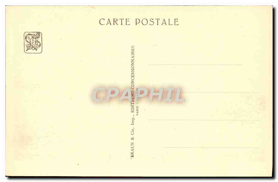 Exposition Coloniale Internationale — Paris 1931 — Pavillon Coté Sud-Algérien — Rückseite