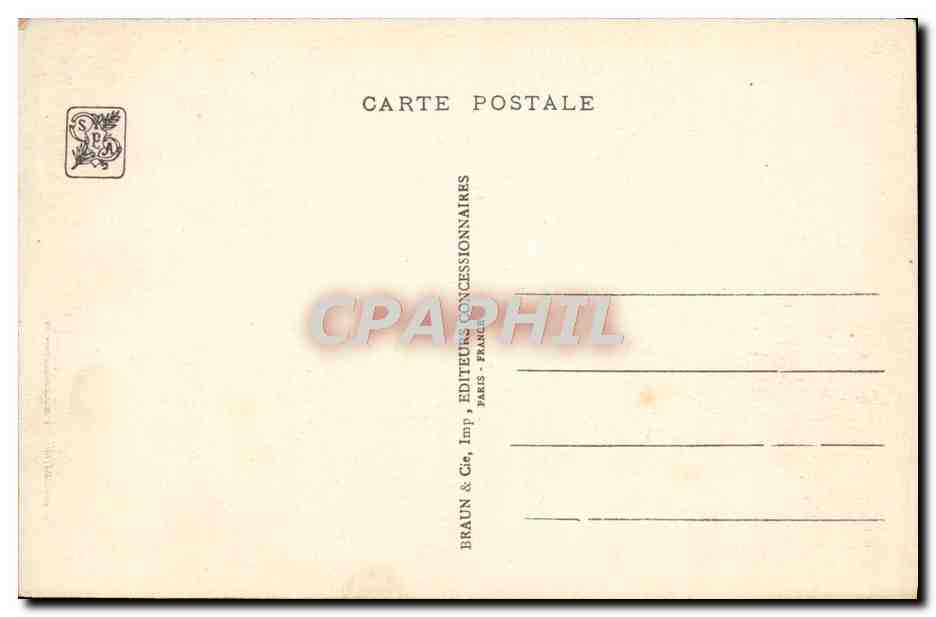 CPA Exposition Coloniale Internationale Paris 1931 Temple d'Angkor  — Rückseite