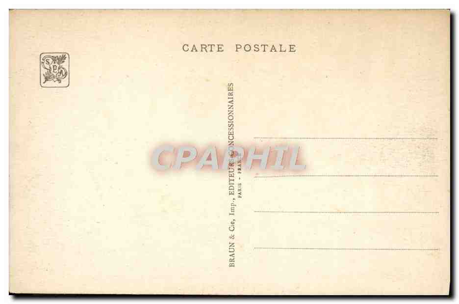 CPA Exposition Coloniale Internationale Paris 1931 AOF Le palais vu de la terrasse inferieure du restaurant Sarrabezolle — Rückseite