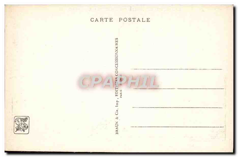 CPA Exposition Coloniale Internationale Paris 1931 Pavillon de la Cote Francaise des Somalis  — Rückseite