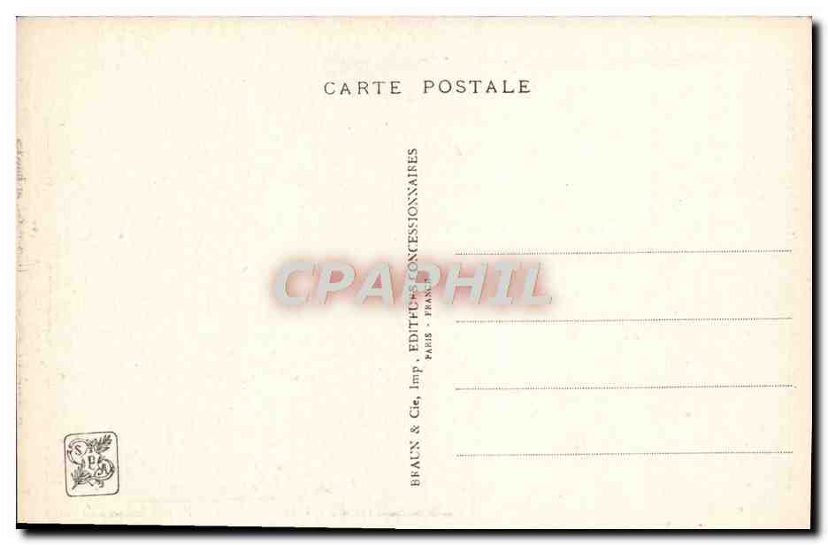 CPA Exposition Coloniale Internationale Paris 1931 Temple d'Angkor  — Rückseite