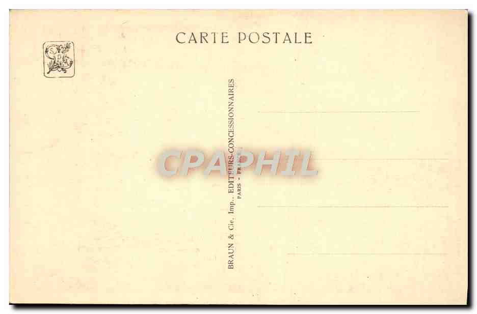 Angkor-Vat — Bovenverdieping - Hof — Internationale Koloniale Tentoonstelling — Parijs 1931 — Achterkant