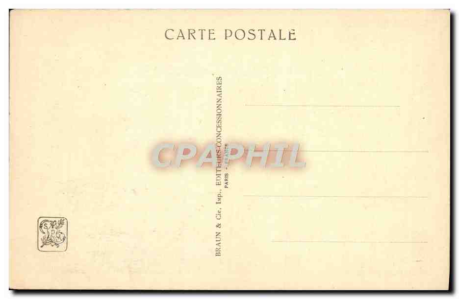 CPA Exposition Coloniale Internationale Paris 1931 Angkor Vat Galerie interieure — Verso