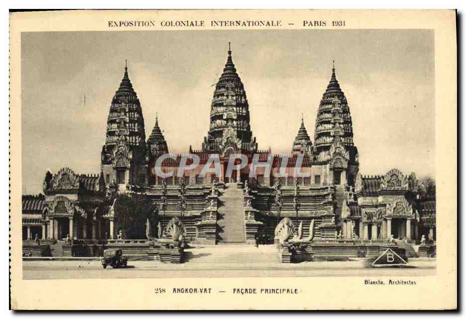 Angkor-Vat — Façade principale — Blanche, Architectes