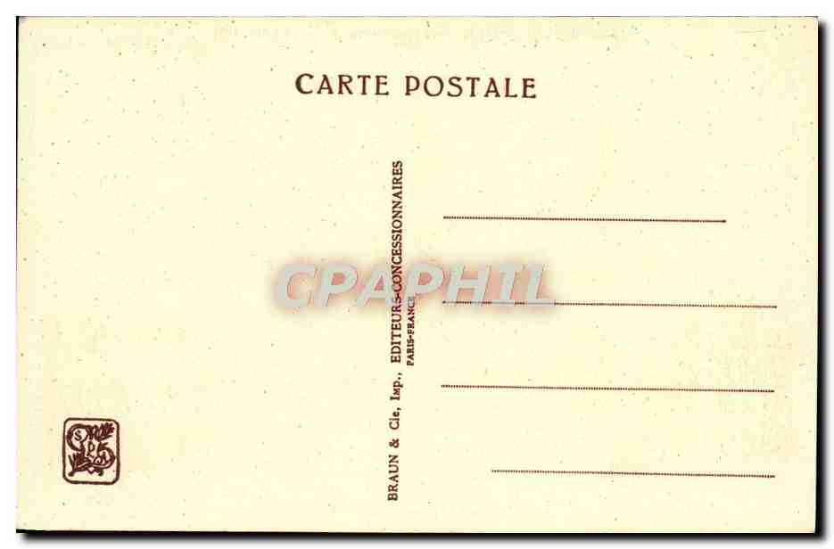 CPA Exposition Coloniale Internationale Paris 1931 Angkor Vat Facade principale — Rückseite