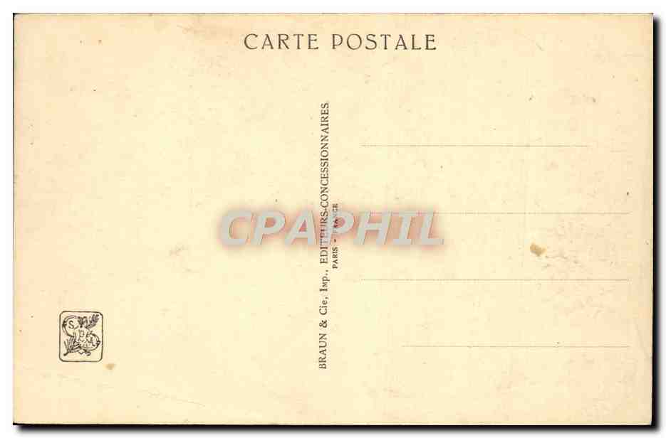 CPA Exposition Coloniale Internationale Paris 1931 Angkor Vat Galerie interieure — Rückseite