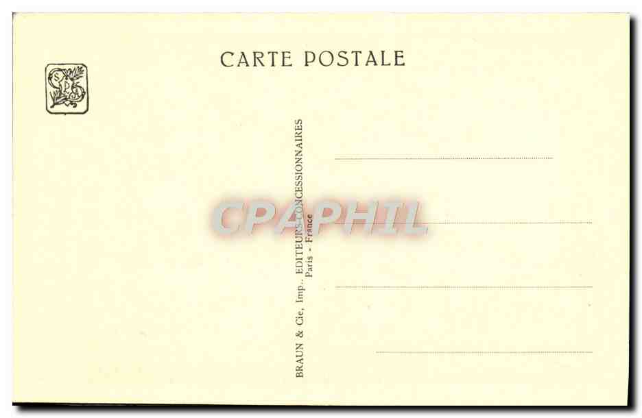 Porta della Sala Capitolare — Angkor-Vat — Esposizione Coloniale Internazionale — Parigi 1931 — Verso