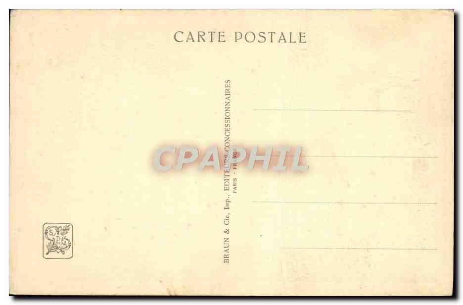 CPA Exposition Coloniale Internationale Paris 1931 Angkor Vat Porte de la salle capitulaire — Rückseite