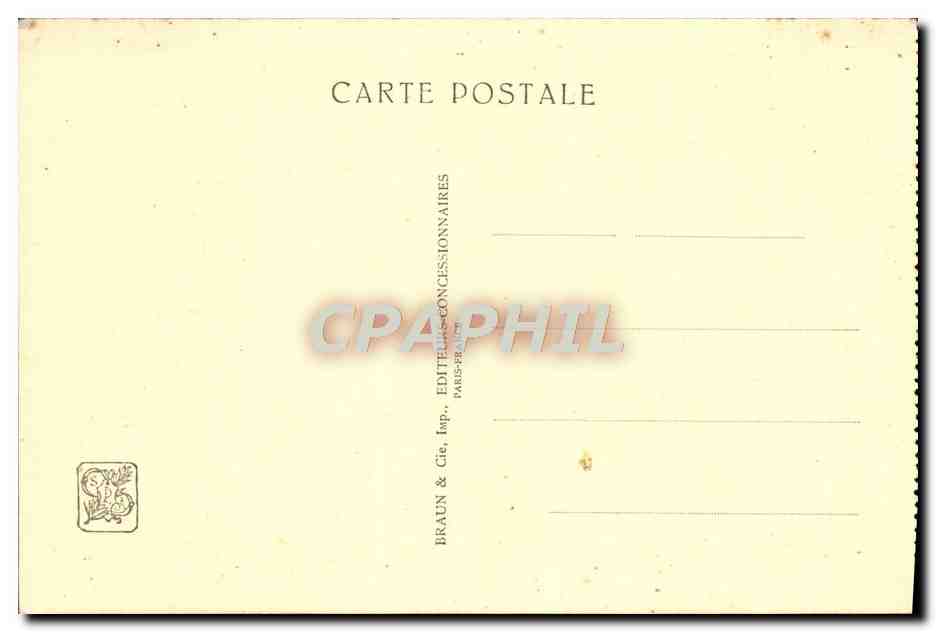 Tempel von Angkor Wat — Basreliefs — Internationale Kolonialausstellung — Paris 1931 — Rückseite