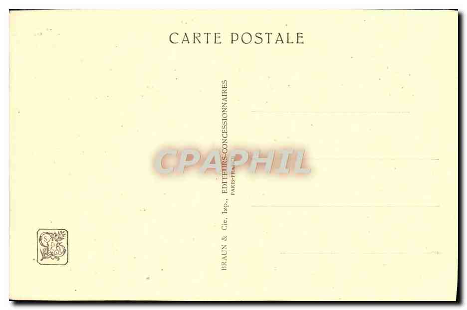 CPA Exposition Coloniale Internationale Paris 1931 Temple d'Angkor Vat Escalier principal — Rückseite
