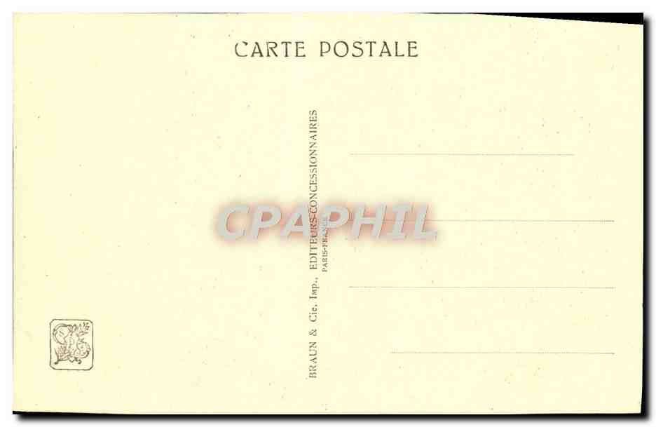 Temple d'Angkor-Vat — Escalier — Exposition Coloniale Internationale — Paris 1931 — Rückseite