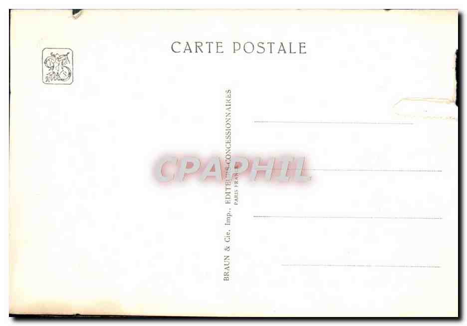 Palais de la Martinique — Exposition Coloniale Internationale — Paris 1931 — Reverso