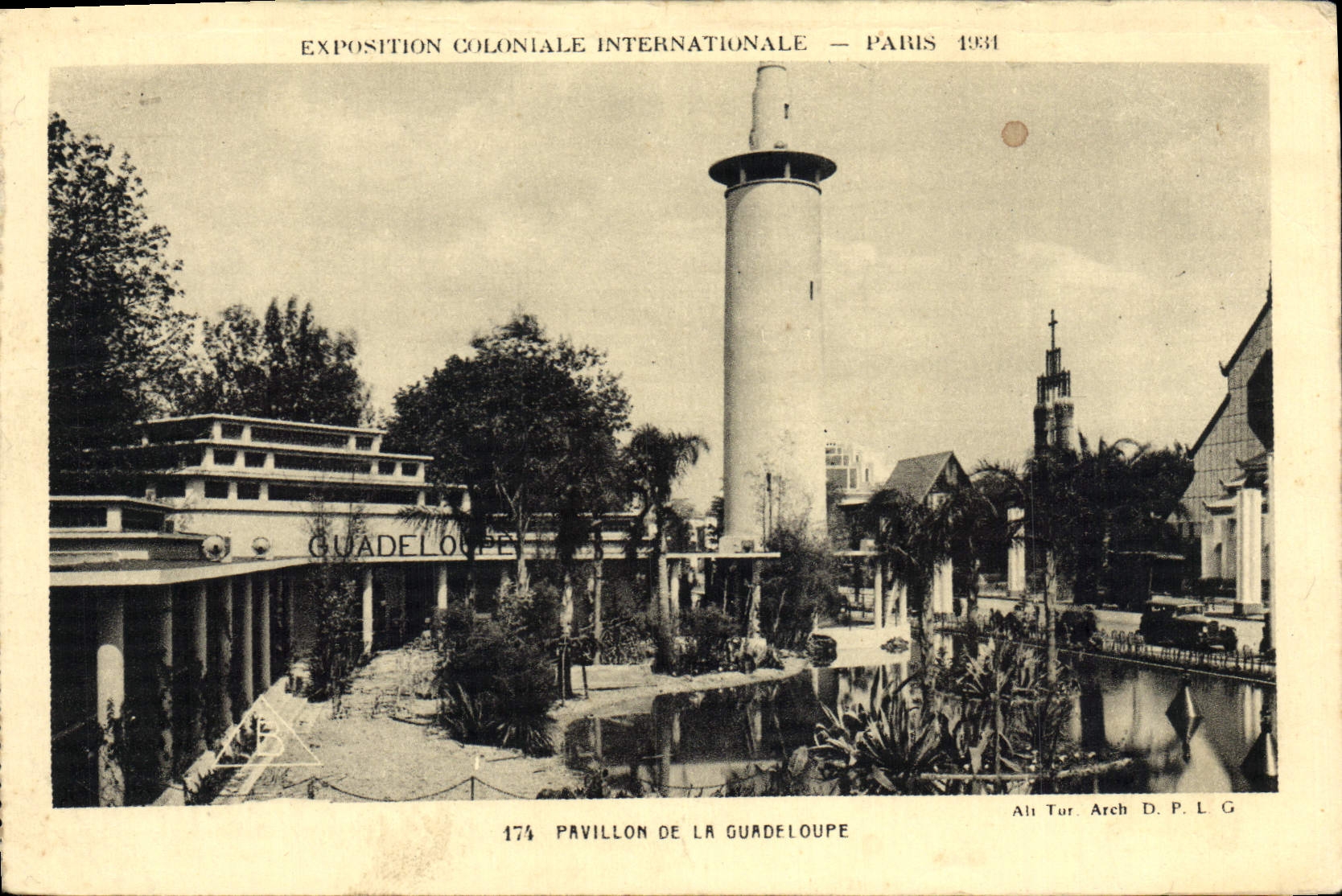 CPA Exposition Coloniale Internationale Paris 1931 Pavillon de la Guadeloupe