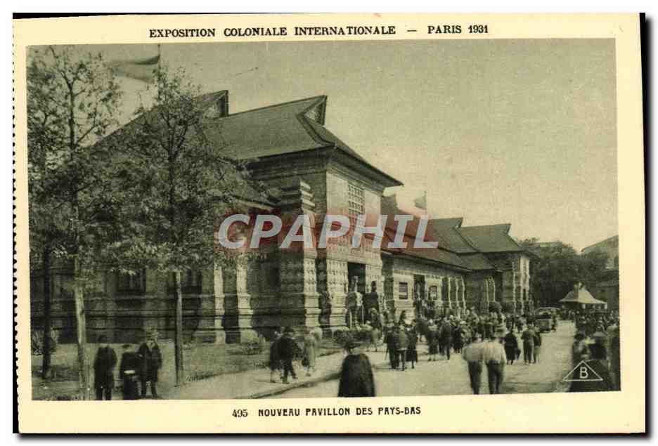 CPA Exposition Coloniale Internationale Paris 1931 Nouveau pavillon des Pays Bas