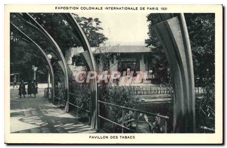 Exposition Coloniale Internationale de Paris 1931 — Pavillon des Tabacs — Éditeur Hélion & Cachan