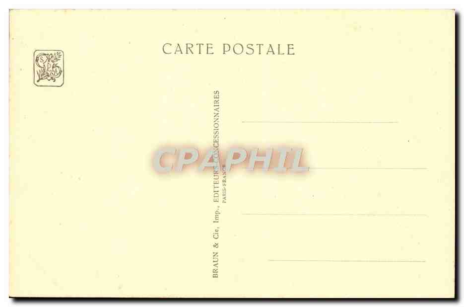 CPA Exposition Coloniale Internationale Paris 1931 Camp d'hiver a Thulle Groenland Danemark — Verso