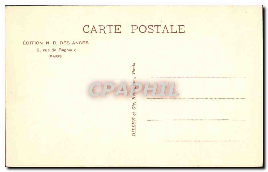 CPA Paris Le Bienheureux Pierre Louis Marie Chanel Premier martyr Oceanie  — Rückseite
