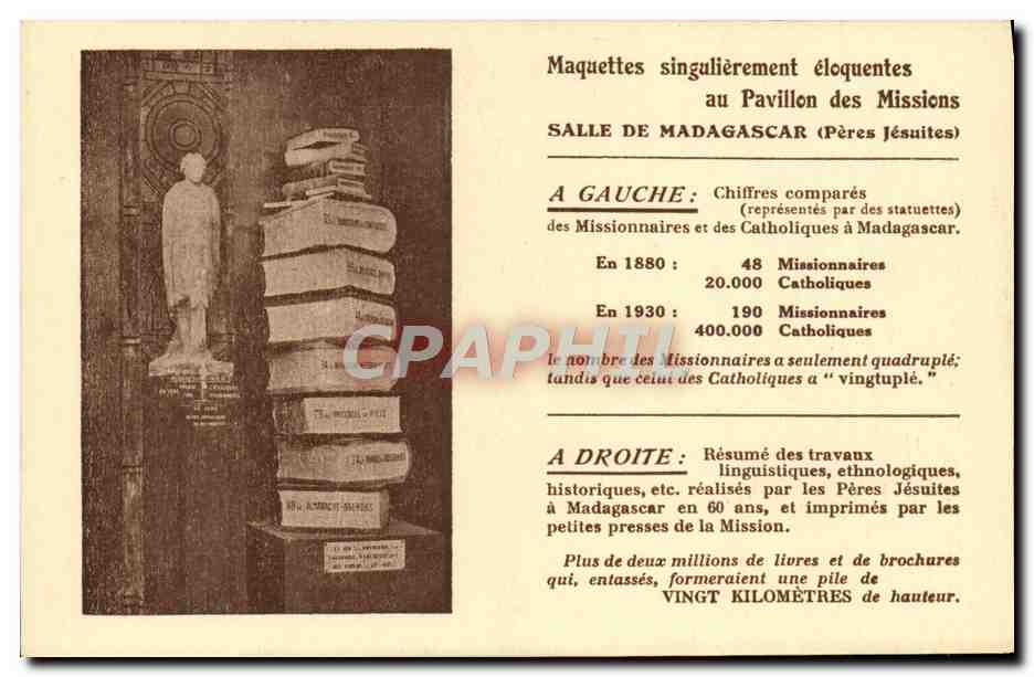Madagaskar-Zimmer — Jesuiten — Verleger E. Weibel, Paris