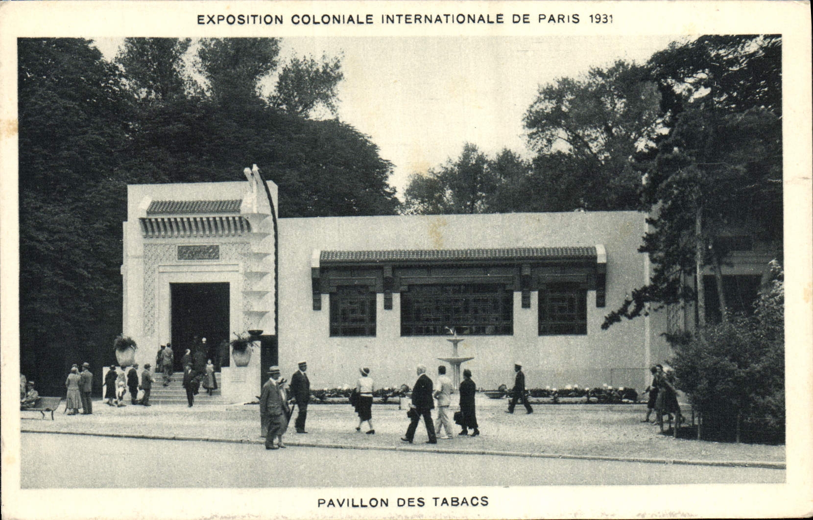 CPA Exposition Coloniale Internationale De Paris Pavillon Des Tabacs