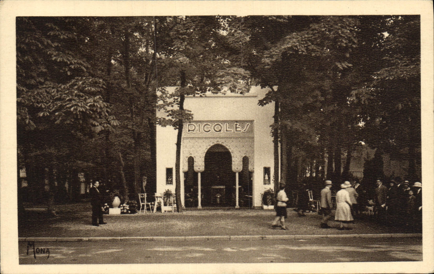 CPA A L'Exposition Coloniale Internationale De Paris Le Pavillon De Ricqles