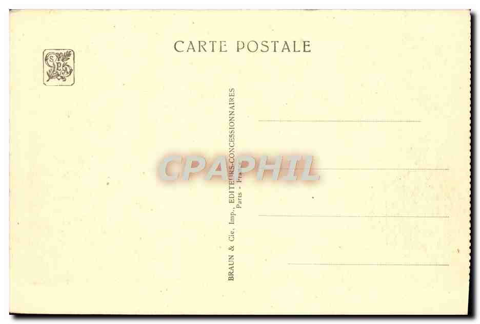 CPA Exposition Coloniale Internationale De Paris Parc Zoologique Zoo Flamants roses — Rückseite