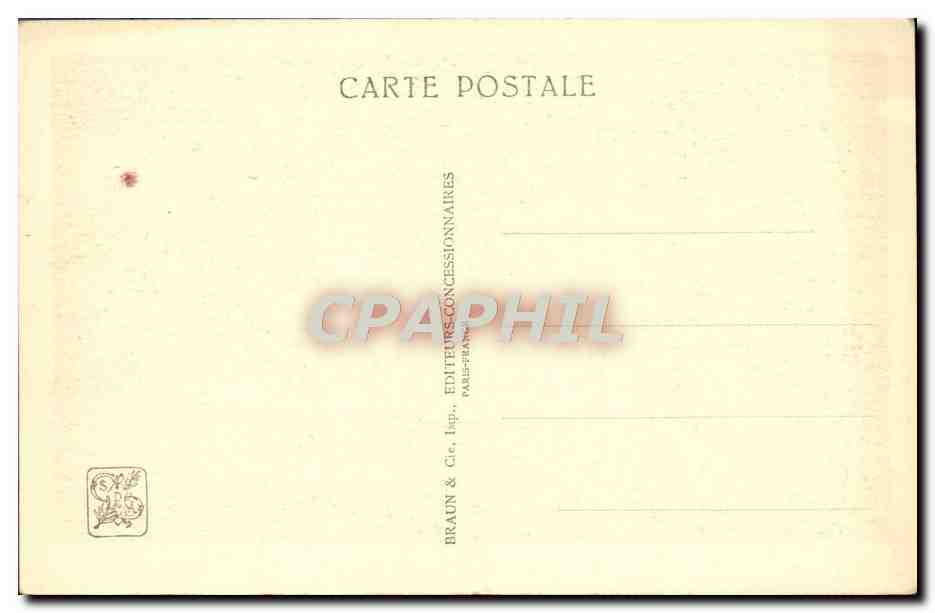 CPA Exposition Coloniale Internationale De Paris Parc Zoologique Flamants roses Zoo — Rückseite