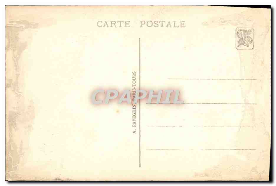 Péniches Paul Poiret - 'Amours', 'Délices', 'Orgues' — Exposition Internationale des Arts Décoratifs, Paris 1925 — Rückseite
