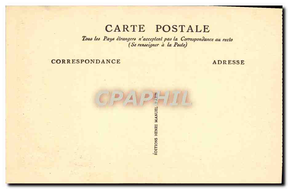 CPA Exposition Internationale Des Arts Decoratifs Et Industriels Modernes Vue De Fez Prise Du Palais Jamai Maroc Cie Generale transatlantique — Rückseite