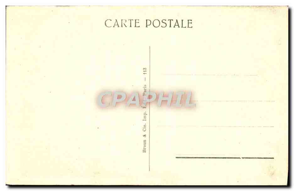 CPA Paris Exposition Internationale Des Arts Decoratifs 1925 Pavillon des Postes et Telegraphes  — Rückseite