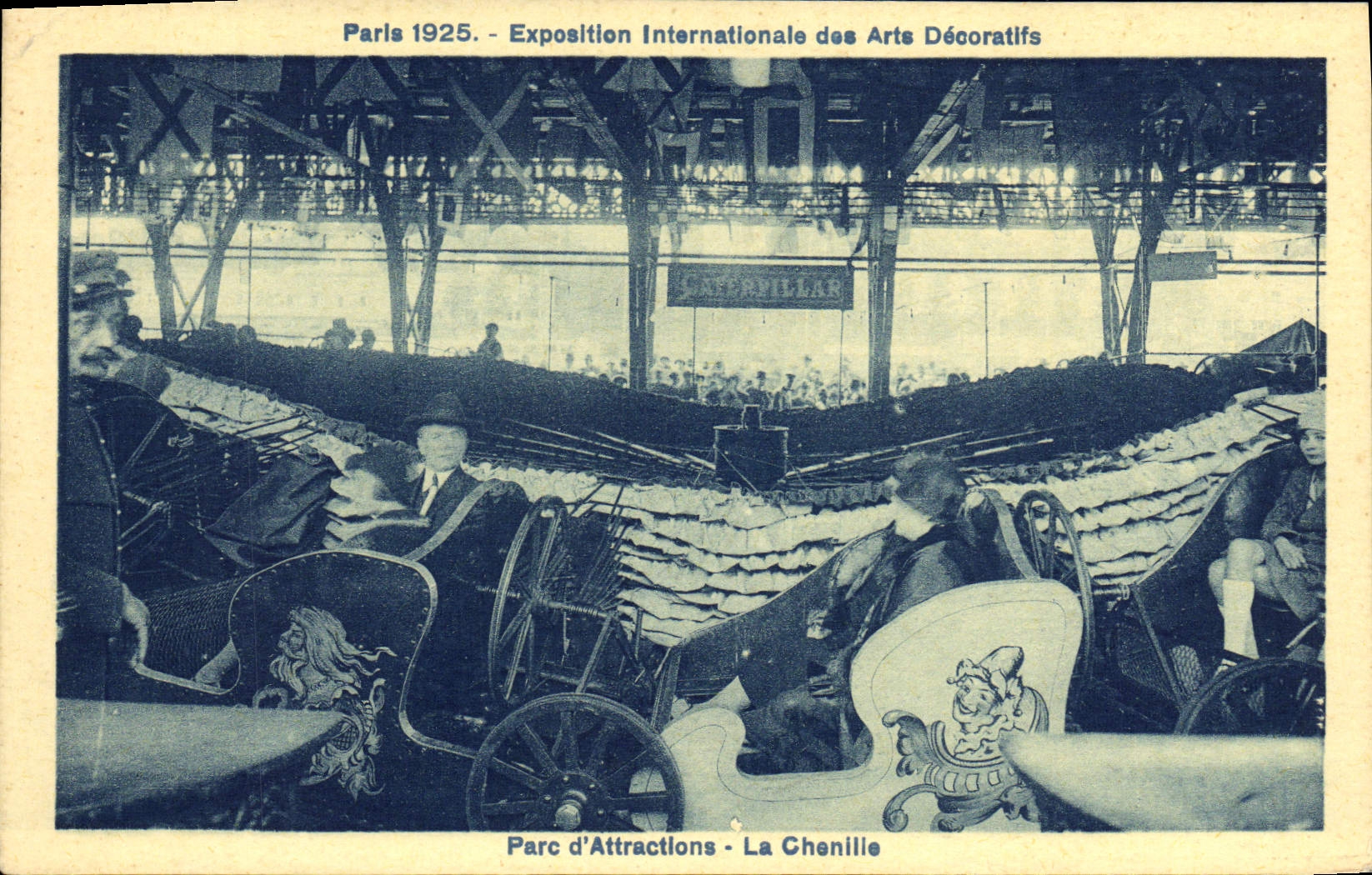 Paris 1925 - Exposition Internationale des Arts Décoratifs - Parc d'Attractions - La Chenille