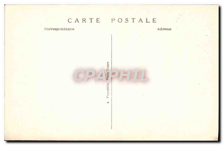 CPA Paris Exposition Internationale Des Arts Decoratifs 1925 Les Cloches de Corbie — Rückseite