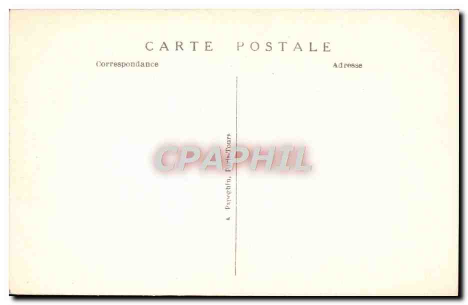 CPA Paris Exposition Internationale Des Arts Decoratifs 1925 Portique des Cloches — Rückseite