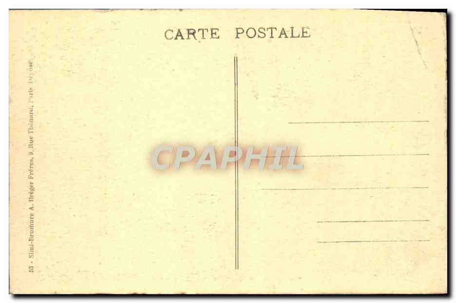 CPA Paris Exposition Internationale Des Arts Decoratifs parc d'Attraction le Dodg'em — Verso