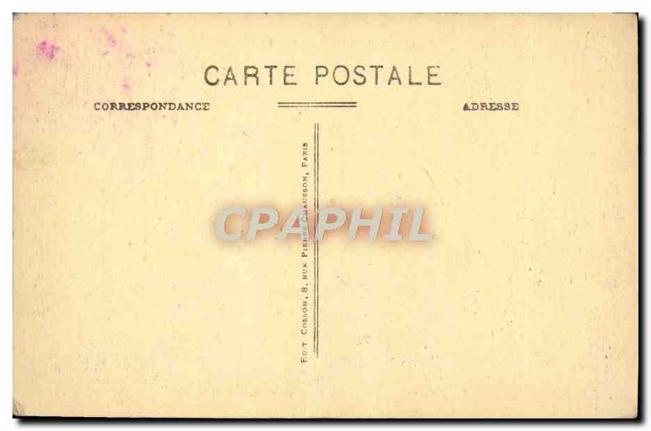 CPA Exposition Des Arts Decoratifs Le Pavillon des Artisans Francais Contemporains et de la Revue Art et Decoration  — Verso