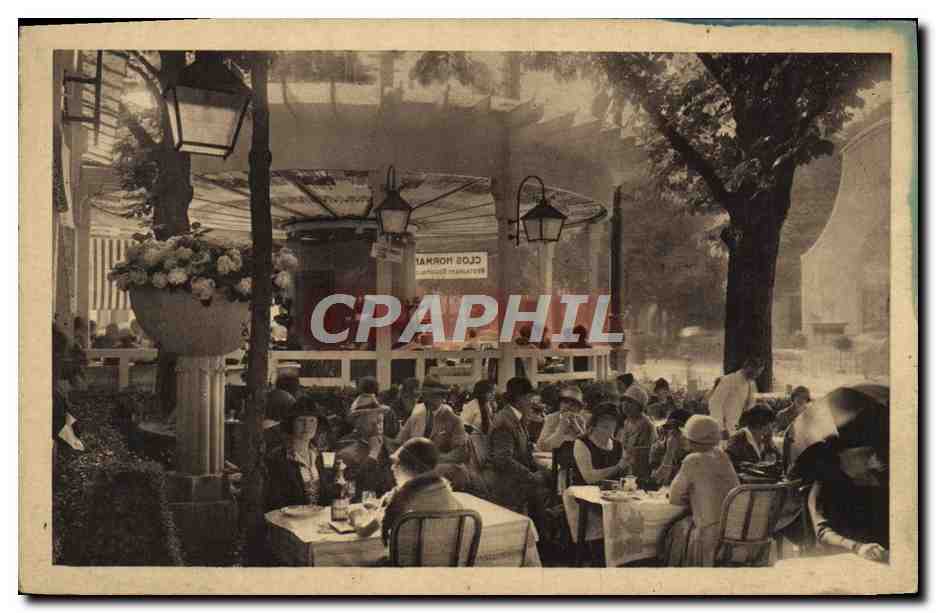 CPA Paris Exposition Internationale Des Arts Decoratifs 1925 Clos normand Restaurant regionaliste 