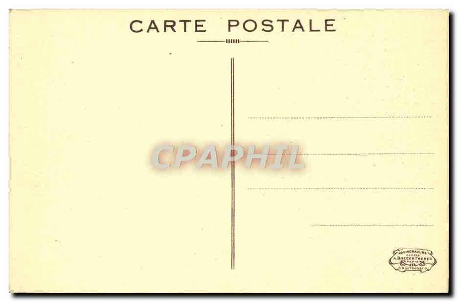 CPA Paris Exposition Internationale Des Arts Decoratifs Le Studium Louvre — Rückseite