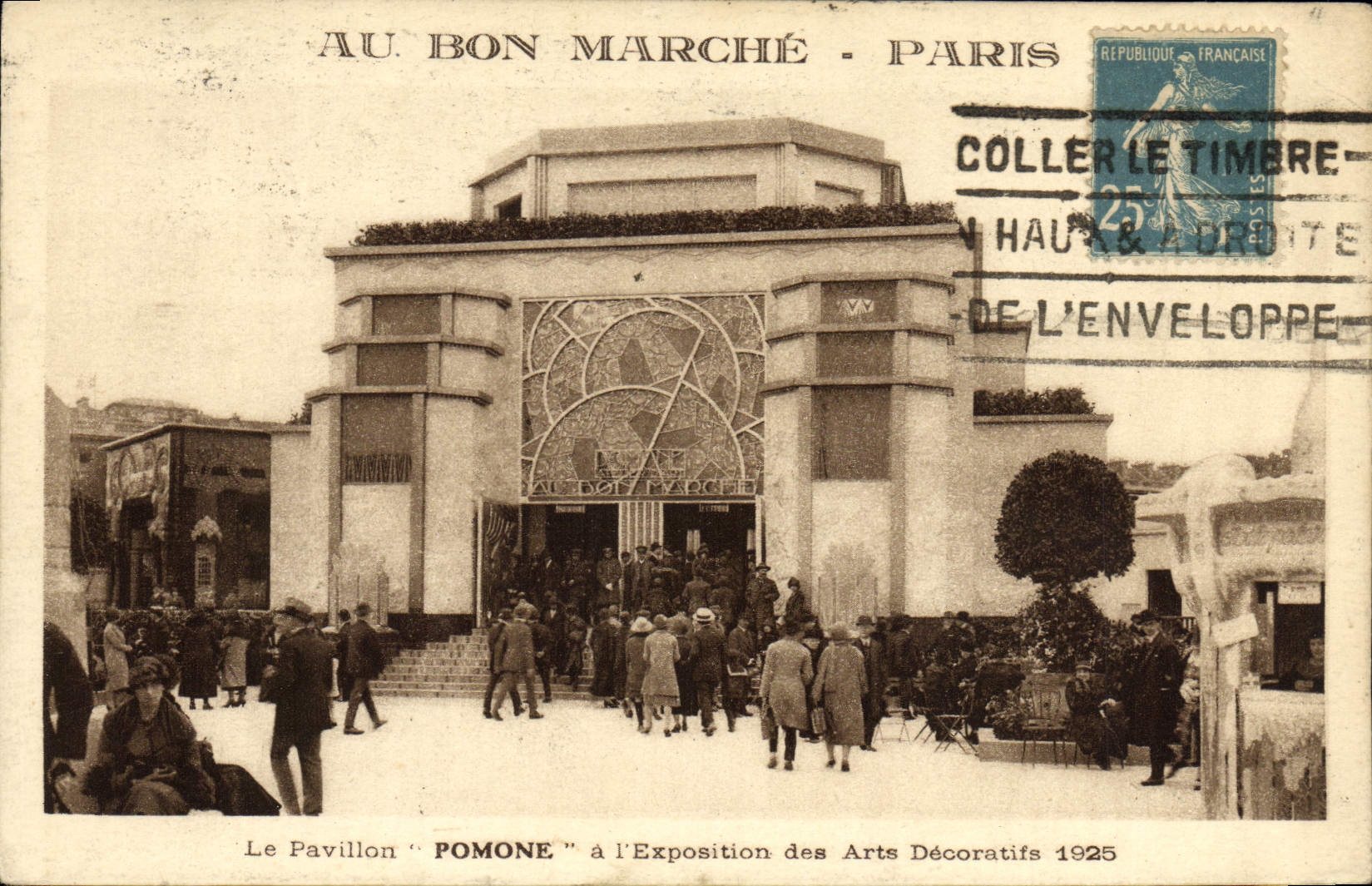 CPA Paris Exposition Internationale Des Arts Decoratifs 1925 Pavillon Pomone