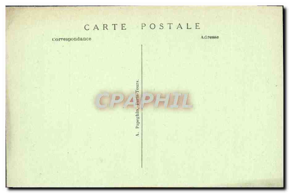 Paris — Exposition des Arts Décoratifs — Pavillon « La Maitrise » — Atelier des Arts Appliqués des Galeries Lafayette (par Jean Hiriart, Georges Tribout et Georges Beau, architectes) — Verso