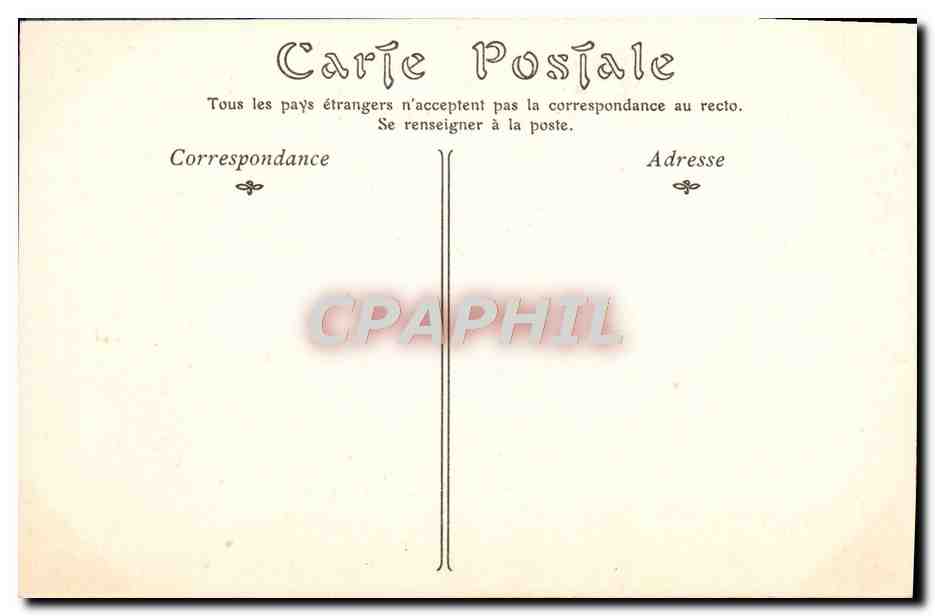 CPA Jeanne d'Arc Prisonniere Par Patrois — Rückseite