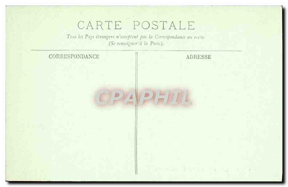 CPA Orleans La Rue Royale — Rückseite