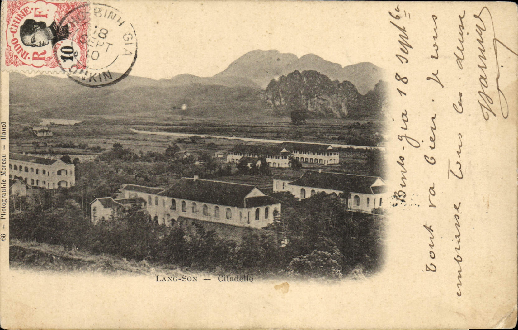 CPA Lang Son Citadelle Tonkin Vietnam Indochine