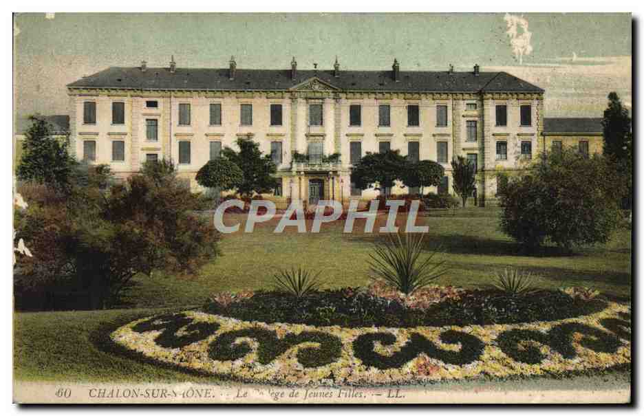 Chalon-sur-Saône — Le Collège de Jeunes Filles — LL, n°60