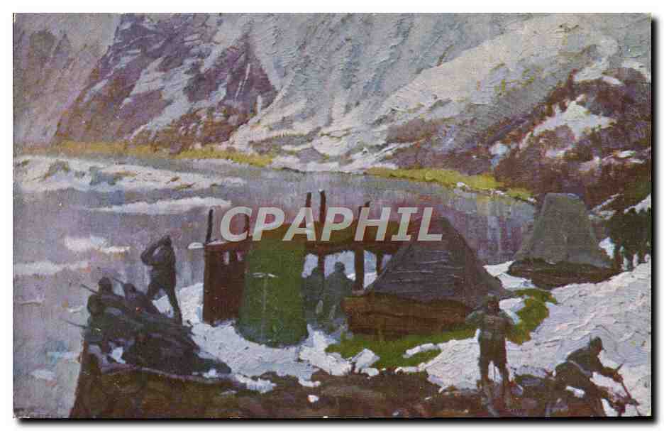 CPA Italie Indipendenzia Militaria Canal di S Pietro 