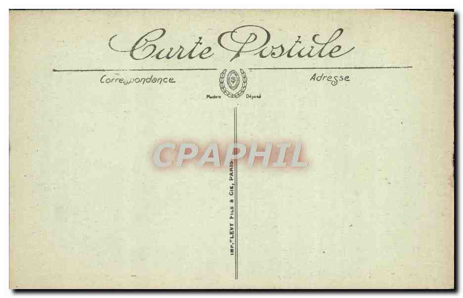 CPA Tunis La Kouba Du Belbedere interieur — Rückseite