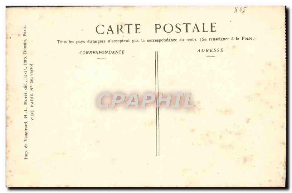 CPA Guerre Sommesous interieur De l'Eglise Militaria — Rückseite